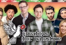 Influencers se unen en campaña solidaria por Palestina