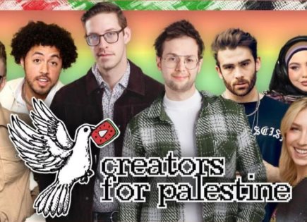 Influencers se unen en campaña solidaria por Palestina