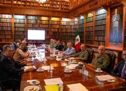 Reunión del Gabinete de México con Misión de OEA para elecciones