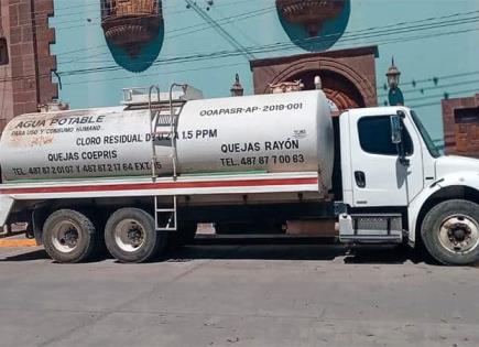 Escasez de agua agobia a las familias