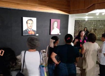 Presenta Daniela Stevens muestra pictórica a México