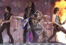 Lenny Kravitz enciende la final de la Champions