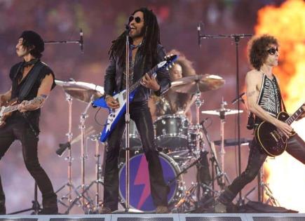 Lenny Kravitz enciende la final de la Champions