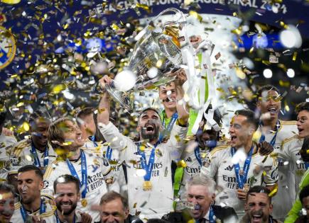 Real Madrid conquista su 15ta corona en la Champions League