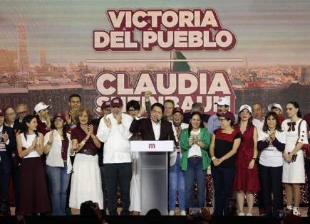 Claudia Sheinbaum encabeza preferencias electorales en México