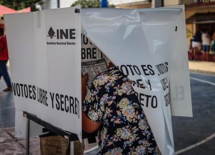 Incidente de robo de boletas electorales en Michoacán