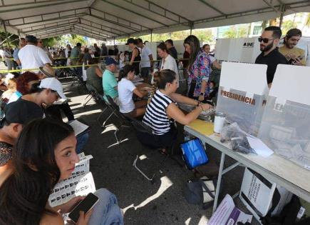 Problemas y participación en elecciones de mexicanos en EE.UU.