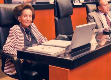 Elección de Ifigenia Martínez como presidenta en Diputados de Morena