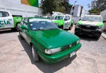 Taxistas bloquean R&iacute;o Santiago a la altura de Pav&oacute;n