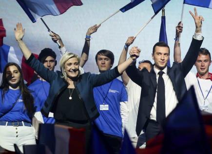 Avance de la ultraderecha francesa en elecciones de la UE
