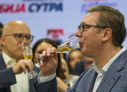 Gobierno de Serbia se declara vencedor en elecciones municipales