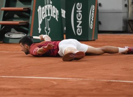 Increíble remontada de Novak Djokovic en el Abierto de Francia