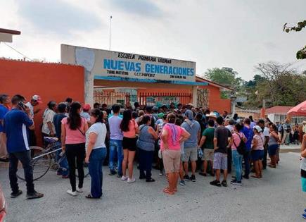 Irregularidades en la apertura de todas las casillas