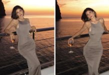 Kylie Jenner encanta a sus seguidores con vestido drapeado en tendencia