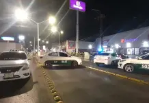 Protesta de taxistas en Mu&ntilde;oz y Carretera 57