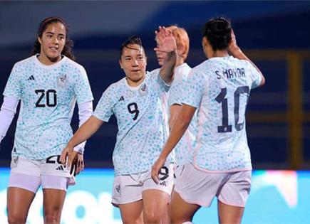 Empate entre México y Canadá en partido amistoso femenil