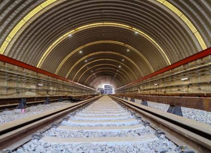 Avances en las obras de modernización del Metro de la Línea 1