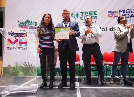 Reconocimiento Internacional a Miguel Hidalgo por Medio Ambiente