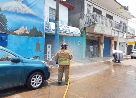 Derrame de amoniaco en empresa de Veracruz: trece personas lesionadas