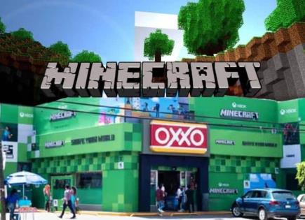 ¡Minecraft cumple 15 años y trae su universo a la vida real en un Oxxo temático!
