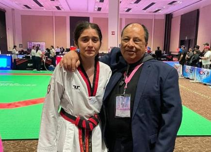 Dulce Alvarado al campamento de FMTKD