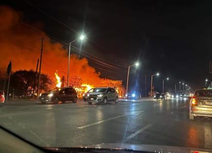 VIDEO | Emergencia por Incendio cerca de Planta de Zinc