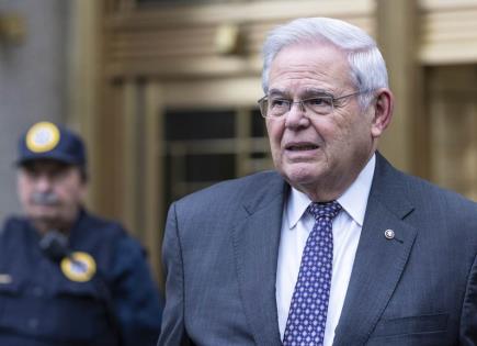 Esposa de senador Bob Menendez eximida de juicio por cirugía