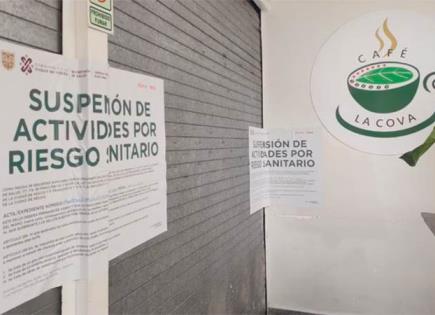 Estudiante drogada en cafetería de Ciudad Universitaria