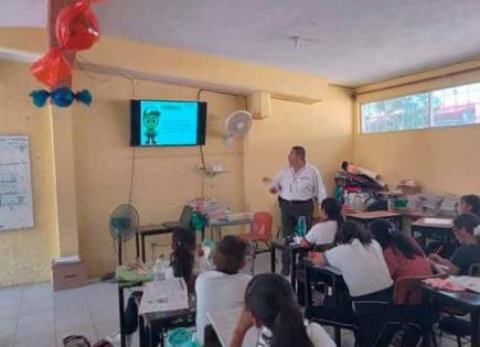 Aplican programa Niños vigilantes en las escuelas