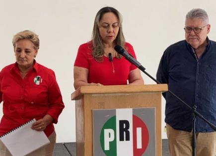 Reconoce Sara Rocha golpe de realidad para el PRI tras elecciones