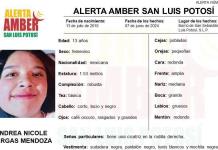 Alerta Amber para localizar a una adolescente de 13 años