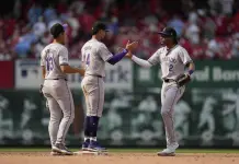 Triunfo de Rockies de Colorado en emocionante partido de b&eacute;isbol
