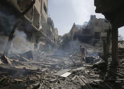No cesan ataques israelíes sobre Gaza; suman 37 mil 834 muertos