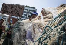 Protesta en Playa Ipanema contra Privatización