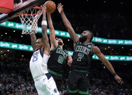 Celtics vencen a Mavericks en Juego 2 de las Finales de la NBA