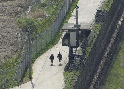 Tensión en la frontera entre Corea del Sur y Corea del Norte
