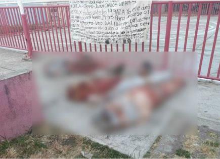 Violencia extrema en Tabasco: 3 decapitados hallados en Macuspana