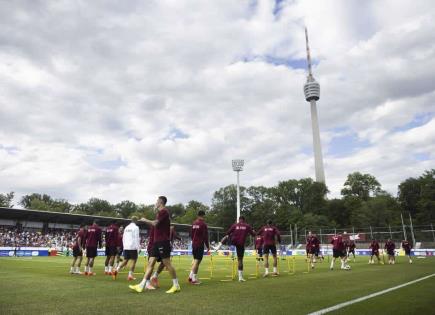 Problemas en el campo de entrenamiento de la selección suiza para la Euro 2024