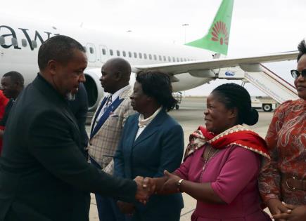 Tragedia aérea en Malaui: Fallece vicepresidente y 9 personas más