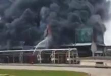 Video | Se registra explosión e incendio en Pemex-Chiapas