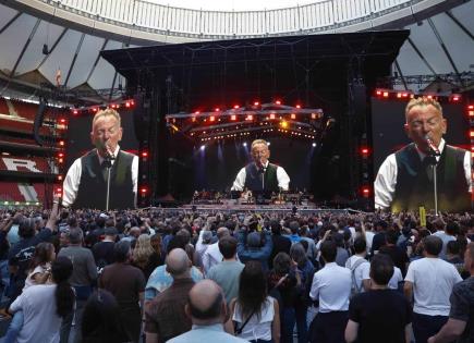 Bruce Springsteen emociona a más de 55,000 personas en su concierto en Madrid