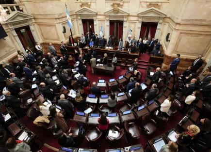 Debate en el Senado argentino sobre reformas económicas y gobernabilidad