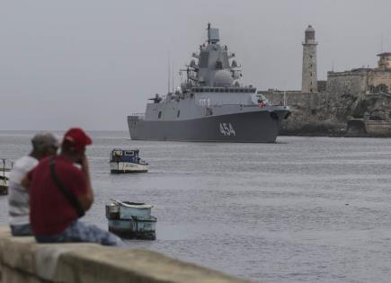 Llegada de barcos de guerra de Rusia a Cuba