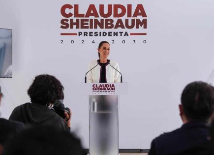 Sheinbaum descarta distanciamiento con López Obrador tras asumir la presidencia de México