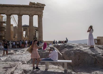 Cierre de la Acrópolis en Grecia por ola de calor