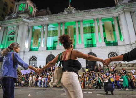 Protestas en Brasil por proyecto de ley de aborto legal