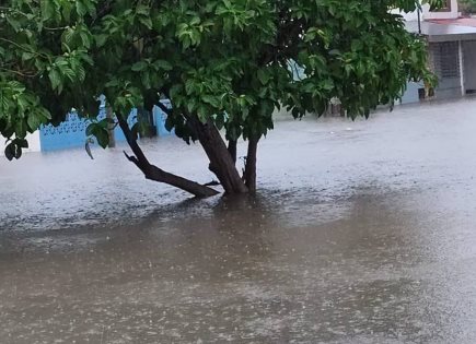 Impactantes inundaciones en Yucatán
