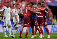 Hungría cae ante imponente Suiza Hungría cae ante imponente Suiza
