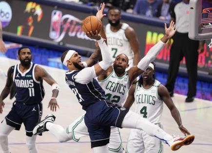 Kyrie Irving y Mavericks desafían a Celtics en NBA Finals