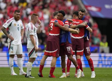Suiza triunfa sobre Hungría en la Euro 2024